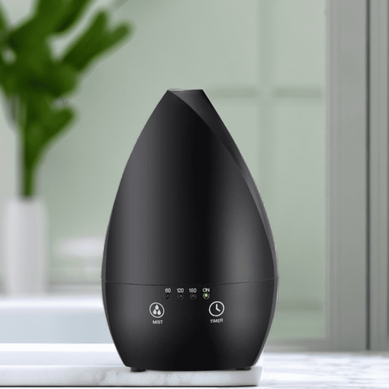 家庭 携帯 エア ウルトラソニック 湿気化器 寝室用 ナイトライト付き エッセンシャルオイルディフューザー